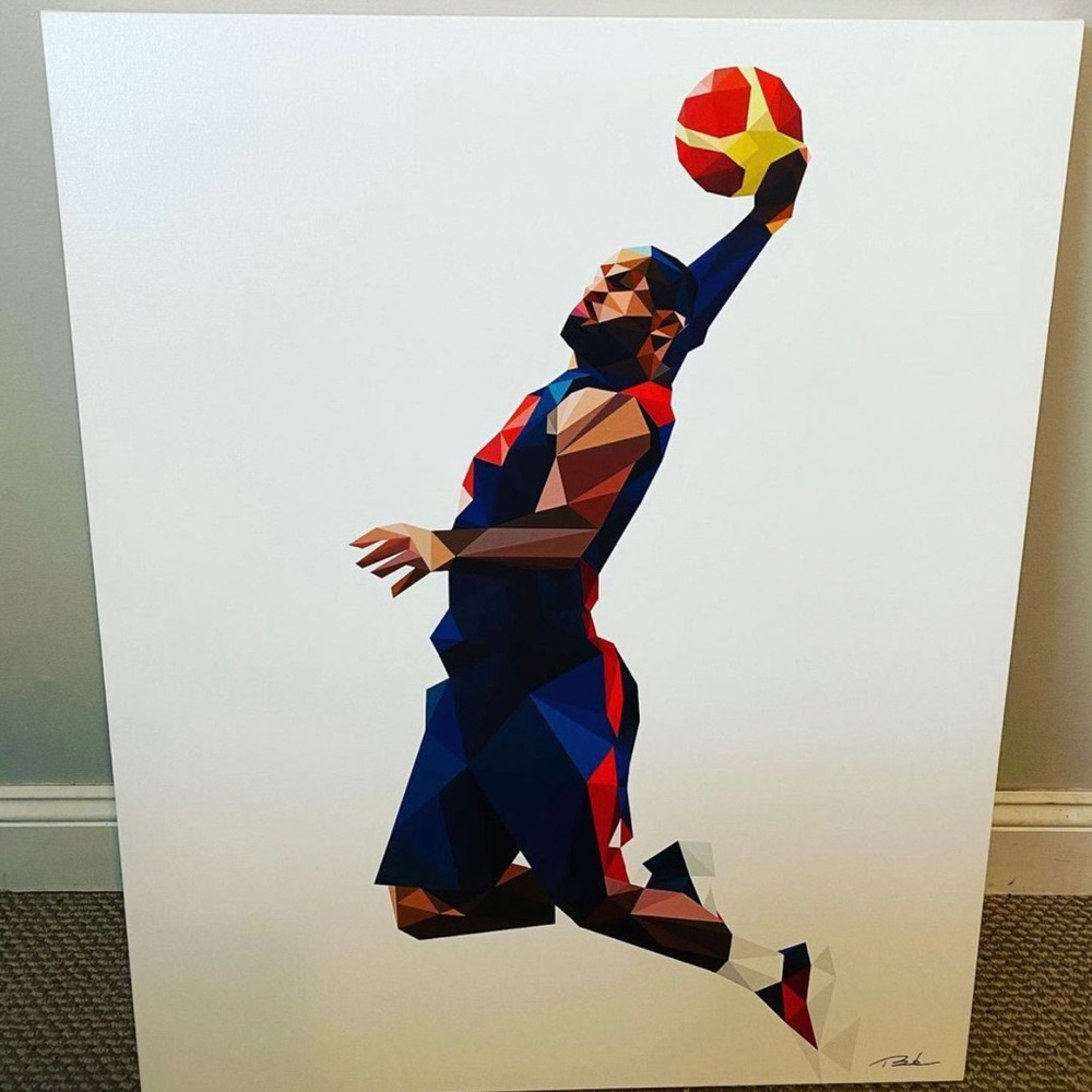 Lebron James Canvas Art